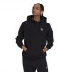 ADIDAS Originals Felpa Con Cappuccio Logo Piccolo Nero Uomo