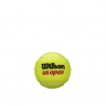 Wilson Tubo Di Palline Da Tennis X4 Us Open Giallo