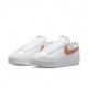 Nike Blazer Low Platform New Bianco Bronzo - Sneakers Donna