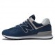 New Balance 574 Core Blu - Sneakers Uomo