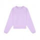Champion Felpa Crop Top Lavanda Donna