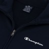 Champion Felpa Con Cerniera Blu Uomo