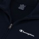 Champion Felpa Con Cerniera Blu Uomo