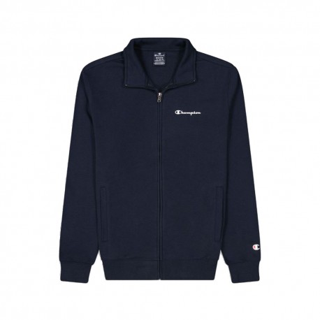 Champion Felpa Con Cerniera Blu Uomo