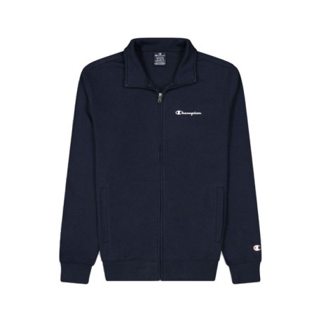 Champion Felpa Con Cerniera Blu Uomo