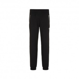 Ea7 Pantaloni Con Polsino Logo Piccolo Nero Uomo