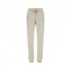 Freddy Pantaloni Con Polsino Banda Beige Donna