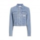 Calvin Klein Giacca Denim Azzurro Donna