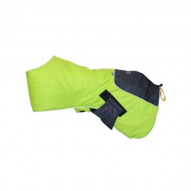 Axaeco Cappottino Per Cani Ice-Olation Verde Lime Nero