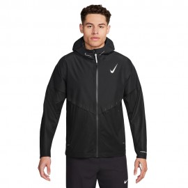 Nike Giacca Running Aeroswift Nero Summit Bianco Uomo