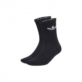 ADIDAS Originals Calze Tris Pack Trefoil Nero Uomo