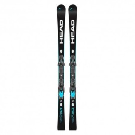 Head Rebels E-Race Sw + Attacchi Ff St 14 Gw Nero Bianco - Sci Uomo