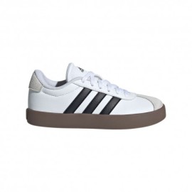 ADIDAS Vl Court 3.0 Gs Bianco Nero - Sneakers Bambino