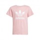 ADIDAS Originals T-Shirt Big Logo Rosa Bambina