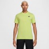 Nike T-Shirt Logo Piccolo Giallo Uomo