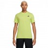 Nike T-Shirt Logo Piccolo Giallo Uomo