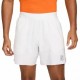 Nike Court Advantage Pantaloncini Tennis 6" Bianco Uomo