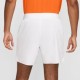 Nike Court Advantage Pantaloncini Tennis 6" Bianco Uomo