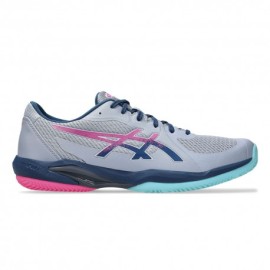 Asics Padel Gel-Game 9 Grigio Blue Mako Blue - Scarpe Da Padel Uomo