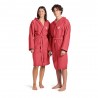 Arena Accappatoio New Monogram Rosso Bianco Donna