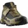 Salomon X Ultra 5 Gtx Martini Olive Gray Verde Blue Nigh - Scarpe Trekking Uomo