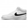 Nike Court Vision Mid Next Nature Bianco Nero - Sneakers Uomo