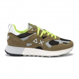 Sun 68 Jaki Outdoor Verde Bianco Nero - Sneakers Uomo