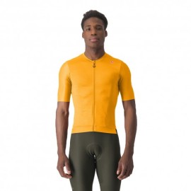 Castelli Maglia Ciclismo Espresso Vivid Arancio Uomo