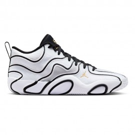 Nike Jordan Tatum 3 Bianco Oro Nero - Scarpe Basket Uomo
