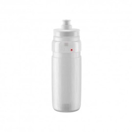Elite Borraccia Bici Fly Tex Clear, Grigio