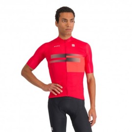 Sportful Maglia Ciclismo Gruppetto Red Uomo