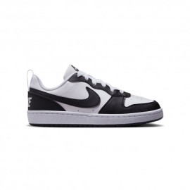 Nike Jr Court Borough Low Recraft Gs  Bianco Nero - Sneakers Bambino