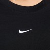 Nike T-Shirt Logo Piccolo Nero Donna