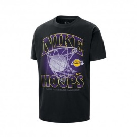 Nike Maglia Basket Nba Los Angeles Lakers Vtg Max90 Nero Bianco Uomo