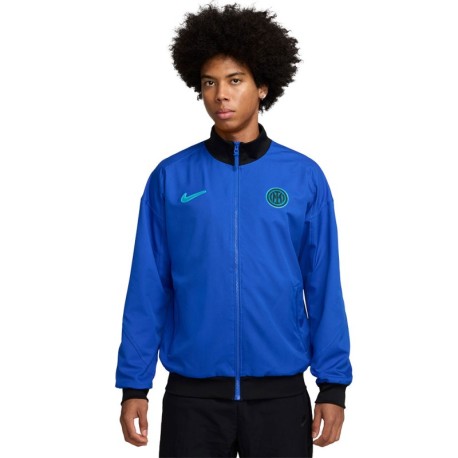 Nike Giacca Inter Strike Pre Match Nero Azzurro Uomo