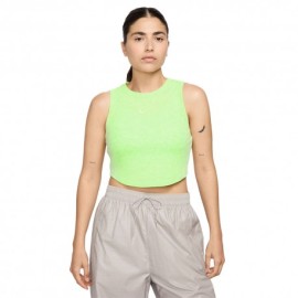 Nike Sportswear Essentials Canotta Crop Lime Donna