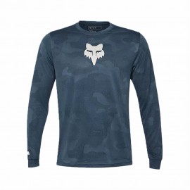 Fox Maglia Mtb Ranger Tru Dri Ls Blu Vintage Uomo