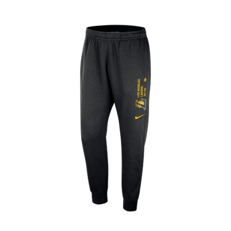 Nike Pantaloni Tuta Nba Lakers Club Nero Uomo