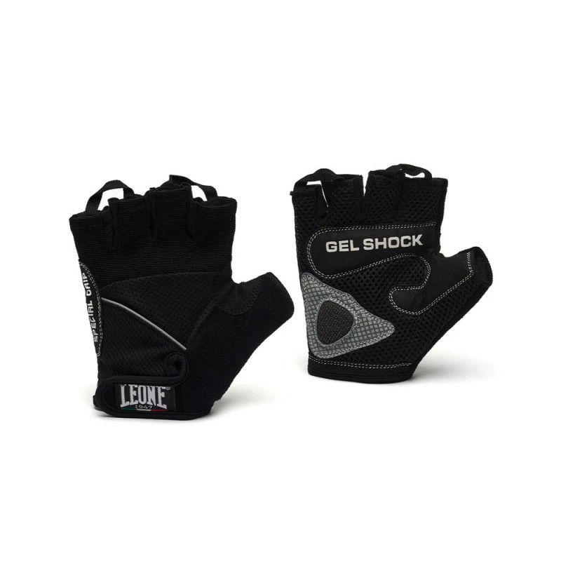 Leone Guanti Body Building Nero Uomo