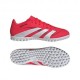 Adidas Predator Club Tf Rosso Bianco Nero - Scarpe Da Calcio Uomo