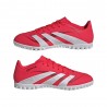 Adidas Predator Club Tf Rosso Bianco Nero - Scarpe Da Calcio Uomo