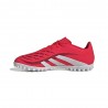 Adidas Predator Club Tf Rosso Bianco Nero - Scarpe Da Calcio Uomo