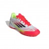 Adidas F50 League Tf Bianco Nero Giallo - Scarpe Da Calcio Uomo