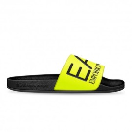 Ea7 Fascia Big Logo Giallo - Ciabatte Mare Uomo