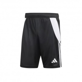 ADIDAS Pantaloncini Calcio Tiro24 Nero Bianco Uomo