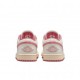 Nike Air Jordan 1 Low Bianco/Rosa  - Sneakers Donna