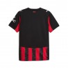 Puma Maglia Gara Home Ac Milan 25-26 Rosso Nero Uomo