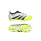 ADIDAS Predator Club Fg Mg Bianco Nero Lime - Scarpe Da Calcio Bambino