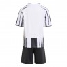 ADIDAS Completo Calcio Neonato Juve Home 25 26 Bianco Nero Bambino