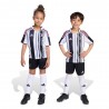 ADIDAS Completo Calcio Neonato Juve Home 25 26 Bianco Nero Bambino